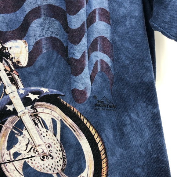 The Mountain American Flag Eagle Motorcycle XL - Picture 2 of 5